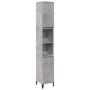 Set muebles de baño 2 piezas madera contrachapada gris hormigón de , Muebles de baño - Ref: Foro24-3324948, Precio: 157,89 €,...