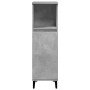 Set muebles de baño 2 piezas madera contrachapada gris hormigón de , Muebles de baño - Ref: Foro24-3324948, Precio: 157,89 €,...
