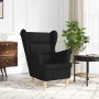 Sillón de tela negro 74x84x100 cm de , Sillones - Ref: Foro24-4016897, Precio: 170,73 €, Descuento: %
