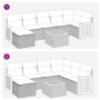 Set de sofás de jardín y cojines 8 piezas ratán sintético beige de , Conjuntos de jardín - Ref: Foro24-3326048, Precio: 512,8...