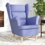 Sillón de tela azul vaquero 74x84x100 cm de , Sillones - Ref: Foro24-4016906, Precio: 195,98 €, Descuento: %