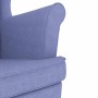 Sillón de tela azul vaquero 74x84x100 cm de , Sillones - Ref: Foro24-4016906, Precio: 195,98 €, Descuento: %