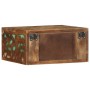 Mesita de noche de pared madera maciza reciclada de , Mesitas de noche - Ref: Foro24-4017453, Precio: 54,61 €, Descuento: %