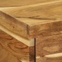 Mueble de TV de pared madera maciza de acacia 100x30x19 cm de , Almacenamiento para CD y DVD - Ref: Foro24-4017466, Precio: 1...