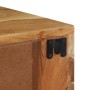 Mueble de TV de pared madera maciza de acacia 100x30x19 cm de , Almacenamiento para CD y DVD - Ref: Foro24-4017466, Precio: 1...
