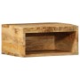 Muebles de TV de pared 2 uds madera maciza de mango rugosa de , Almacenamiento para CD y DVD - Ref: Foro24-4017470, Precio: 9...