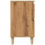 Mueble de lavabo madera ingeniería roble artisan 80x33x60 cm de , Tocadores de baño - Ref: Foro24-857127, Precio: 95,32 €, De...