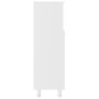 Armario de baño madera contrachapada blanco 30x30x95 cm de vidaXL, Muebles de baño - Ref: Foro24-802615, Precio: 47,58 €, Des...
