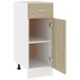 Armario inferior madera ingeniería roble 30x46x81,5 cm de vidaXL, Armarios de cocina - Ref: Foro24-801207, Precio: 71,29 €, D...