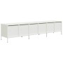 Mueble para TV acero laminado en frío blanco 202x39x43,5 cm de , Muebles TV - Ref: Foro24-3307154, Precio: 210,59 €, Descuent...