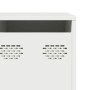 Mueble para TV acero laminado en frío blanco 202x39x43,5 cm de , Muebles TV - Ref: Foro24-3307154, Precio: 210,59 €, Descuent...