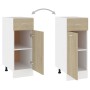 Armario inferior madera ingeniería roble 30x46x81,5 cm de vidaXL, Armarios de cocina - Ref: Foro24-801207, Precio: 71,29 €, D...