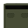 Aparador de acero laminado en frío verde oliva 135x39x103,5 cm de , Aparadores - Ref: Foro24-3307177, Precio: 305,83 €, Descu...