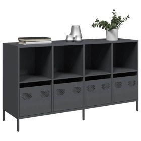 Aparador de acero laminado en frío antracita 135x39x73,5 cm de , Aparadores - Ref: Foro24-3307163, Precio: 191,20 €, Descuent...