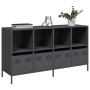Aparador de acero laminado en frío antracita 135x39x73,5 cm de , Aparadores - Ref: Foro24-3307163, Precio: 191,20 €, Descuent...