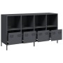 Aparador de acero laminado en frío antracita 135x39x73,5 cm de , Aparadores - Ref: Foro24-3307163, Precio: 191,20 €, Descuent...