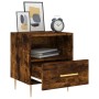 Mesita noche 2 uds madera ingeniería roble ahumado 40x35x47,5cm de , Mesitas de noche - Ref: Foro24-827415, Precio: 71,41 €, ...