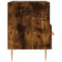 Mesita noche 2 uds madera ingeniería roble ahumado 40x35x47,5cm de , Mesitas de noche - Ref: Foro24-827415, Precio: 71,41 €, ...
