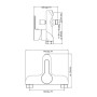 SCHÜTTE Grifo mezclador de bañera DENVER negro mate de , Grifos - Ref: Foro24-429339, Precio: 93,09 €, Descuento: %