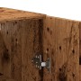 Armario de pared madera de ingeniería envejecida 69,5x34x90 cm de , Aparadores - Ref: Foro24-857294, Precio: 92,78 €, Descuen...