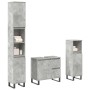 Set muebles de baño 2 piezas madera contrachapada gris hormigón de , Muebles de baño - Ref: Foro24-3324957, Precio: 193,48 €,...