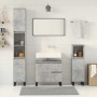 Set muebles de baño 2 piezas madera contrachapada gris hormigón de , Muebles de baño - Ref: Foro24-3324957, Precio: 193,48 €,...