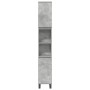 Set muebles de baño 2 piezas madera contrachapada gris hormigón de , Muebles de baño - Ref: Foro24-3324957, Precio: 193,48 €,...