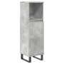 Set muebles de baño 2 piezas madera contrachapada gris hormigón de , Muebles de baño - Ref: Foro24-3324957, Precio: 193,48 €,...
