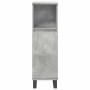 Set muebles de baño 2 piezas madera contrachapada gris hormigón de , Muebles de baño - Ref: Foro24-3324957, Precio: 193,48 €,...