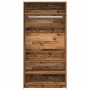 Armario de madera ingeniería envejecida 100x50x200 cm de , Armarios roperos - Ref: Foro24-3318624, Precio: 171,13 €, Descuent...