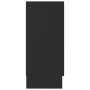 Vitrina de madera contrachapada negro 120x30,5x70 cm de vidaXL, Aparadores - Ref: Foro24-802787, Precio: 100,58 €, Descuento: %