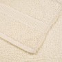 Toallas de sauna 4 uds 100% algodón crema 80x200 cm 360 gsm de , Toallas - Ref: Foro24-137008, Precio: 57,55 €, Descuento: %