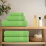 Toallas 2 uds verde manzana 100x200 cm 360 gsm de , Toallas - Ref: Foro24-137034, Precio: 33,58 €, Descuento: %