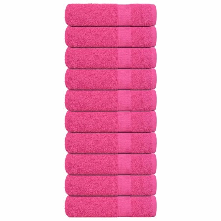 Toallas de Mano 10 piezas Rosa 50x100 cm 360 g/m² 100% Algodón de , Toallas - Ref: Foro24-137048, Precio: 50,57 €, Descuento: %