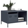 Mesa de centro acero laminado en frío antracita 68,5x50x43,5 cm de , Mesas de centro - Ref: Foro24-851282, Precio: 72,44 €, D...