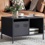 Mesa de centro acero laminado en frío antracita 68,5x50x43,5 cm de , Mesas de centro - Ref: Foro24-851282, Precio: 72,44 €, D...