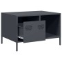 Mesa de centro acero laminado en frío antracita 68,5x50x43,5 cm de , Mesas de centro - Ref: Foro24-851282, Precio: 72,44 €, D...