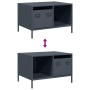 Mesa de centro acero laminado en frío antracita 68,5x50x43,5 cm de , Mesas de centro - Ref: Foro24-851282, Precio: 72,44 €, D...