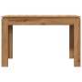 Mesa de Comedor Roble Artesano 120x60x76cm madera reconstituida de , Mesas de cocina y de comedor - Ref: Foro24-855903, Preci...