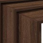 Mesas apilables 3 pzas madera contrachapada color roble marrón de , Mesas auxiliares - Ref: Foro24-858539, Precio: 63,32 €, D...