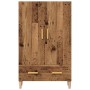 Aparador de madera de ingeniería madera vieja 70x31x115 cm de , Aparadores - Ref: Foro24-856914, Precio: 106,23 €, Descuento: %