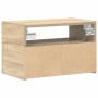 Mesitas de noche de pared 2 unidades roble sonoma 45x26x28,5 cm de , Mesitas de noche - Ref: Foro24-858601, Precio: 69,27 €, ...