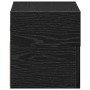 Mesita de noche de pared negra 45x26x28,5 cm de , Mesitas de noche - Ref: Foro24-858598, Precio: 38,47 €, Descuento: %