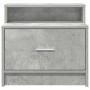 Mesilla de noche con cajón gris hormigón 51x31x47 cm de , Mesitas de noche - Ref: Foro24-858674, Precio: 38,50 €, Descuento: %
