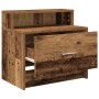 Mesillas de noche con cajón 2 uds madera vieja 51x31x47 cm de , Mesitas de noche - Ref: Foro24-858683, Precio: 66,05 €, Descu...