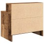 Mesillas de noche con cajón 2 uds madera vieja 51x31x47 cm de , Mesitas de noche - Ref: Foro24-858683, Precio: 66,05 €, Descu...