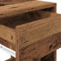 Mesilla de noche con cajón madera vieja 35x34x66,5 cm de , Mesitas de noche - Ref: Foro24-858727, Precio: 46,51 €, Descuento: %