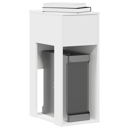 Torre de ordenador con cajón blanco 30x44x74 cm de , Escritorios - Ref: Foro24-858731, Precio: 58,66 €, Descuento: %