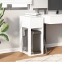 Torre de ordenador con cajón blanco 30x44x74 cm de , Escritorios - Ref: Foro24-858731, Precio: 58,66 €, Descuento: %