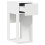 Torre de ordenador con cajón blanco 30x44x74 cm de , Escritorios - Ref: Foro24-858731, Precio: 58,66 €, Descuento: %